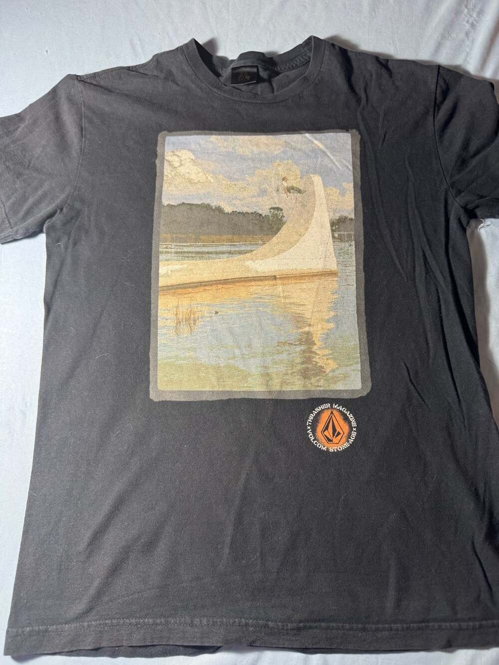 Volcom x Thrasher Graphic T-Shirt Black